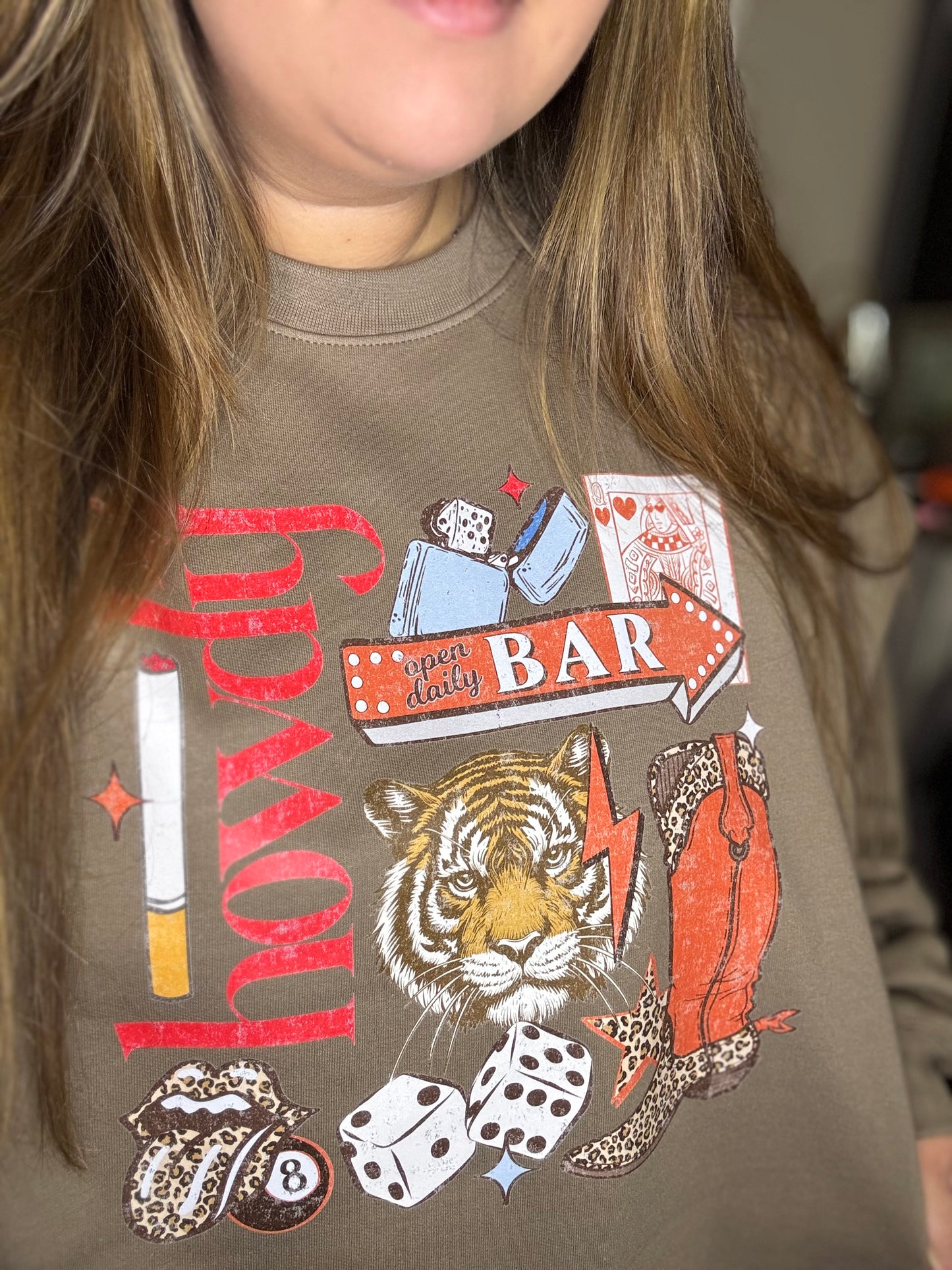 Lucky Cowgirl | Sweatshirt