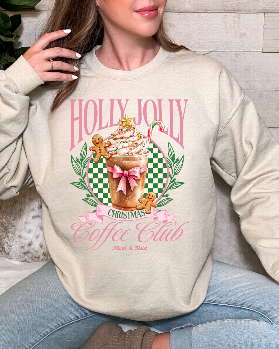 Holly Jolly Coffee Club | Sweatshirt