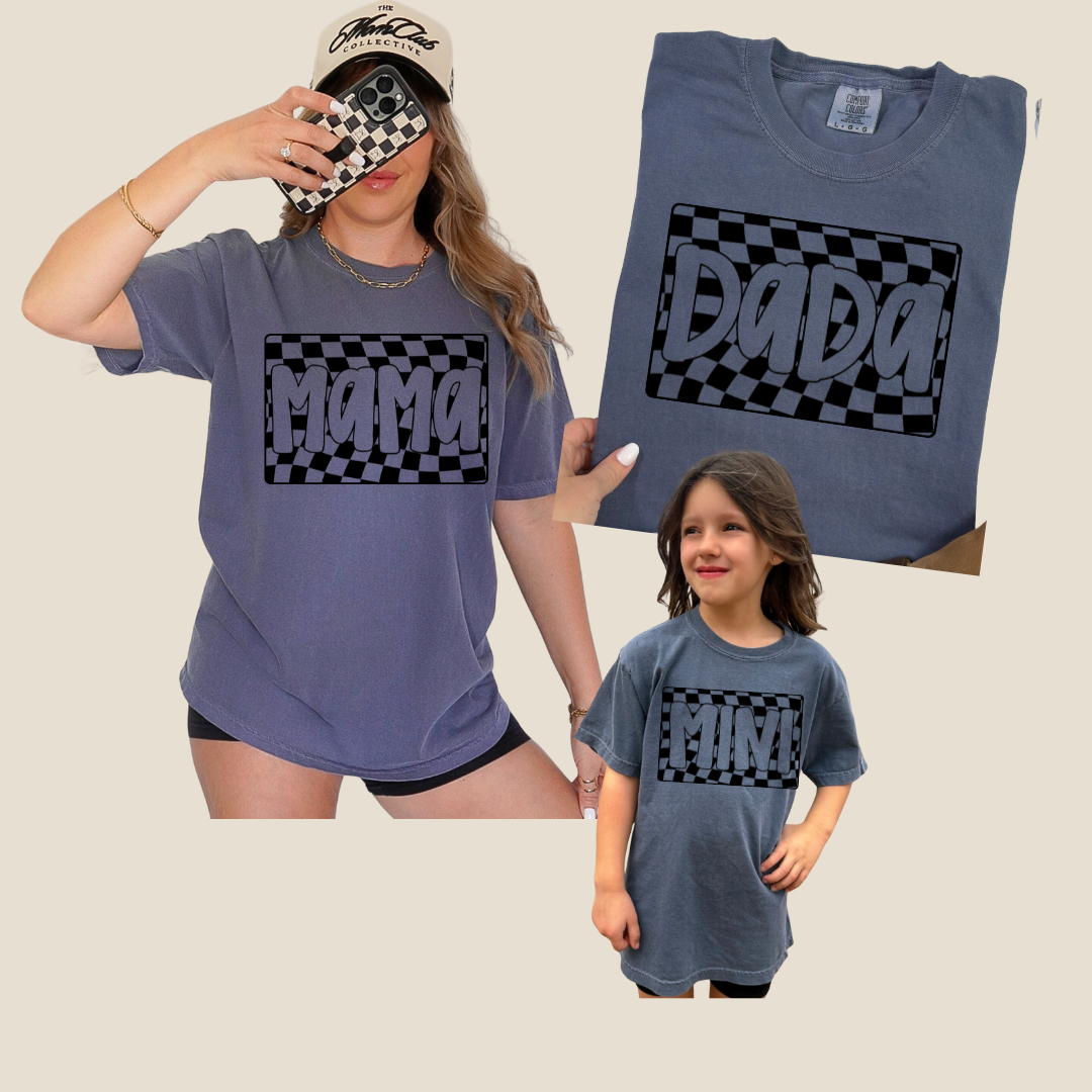 Checkered Adult | T-Shirt