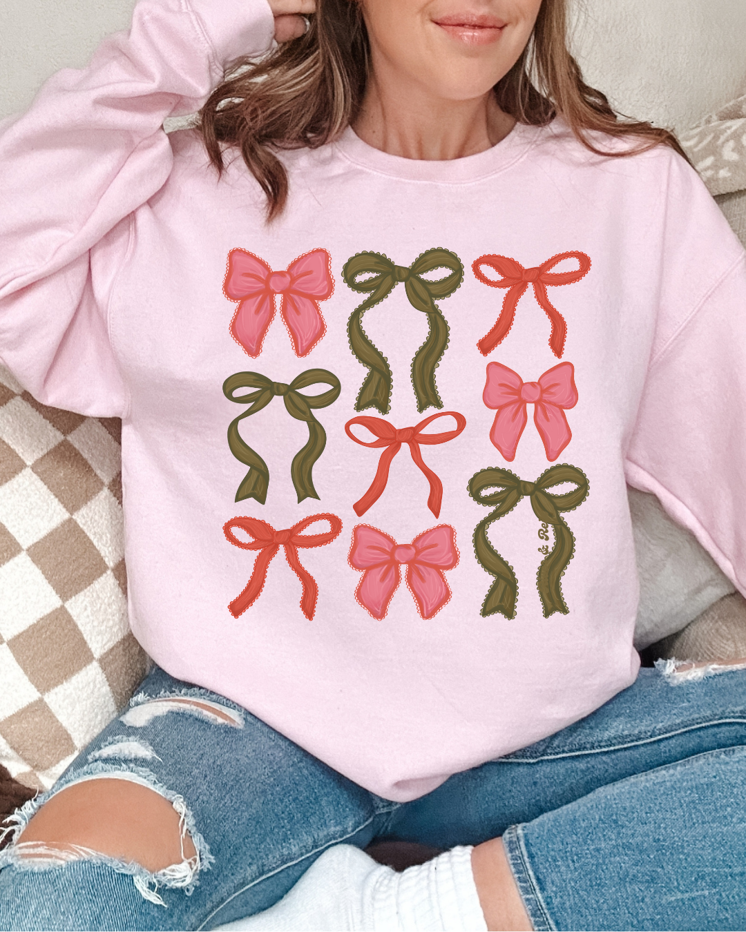 Christmas Bows | Sweatshirt