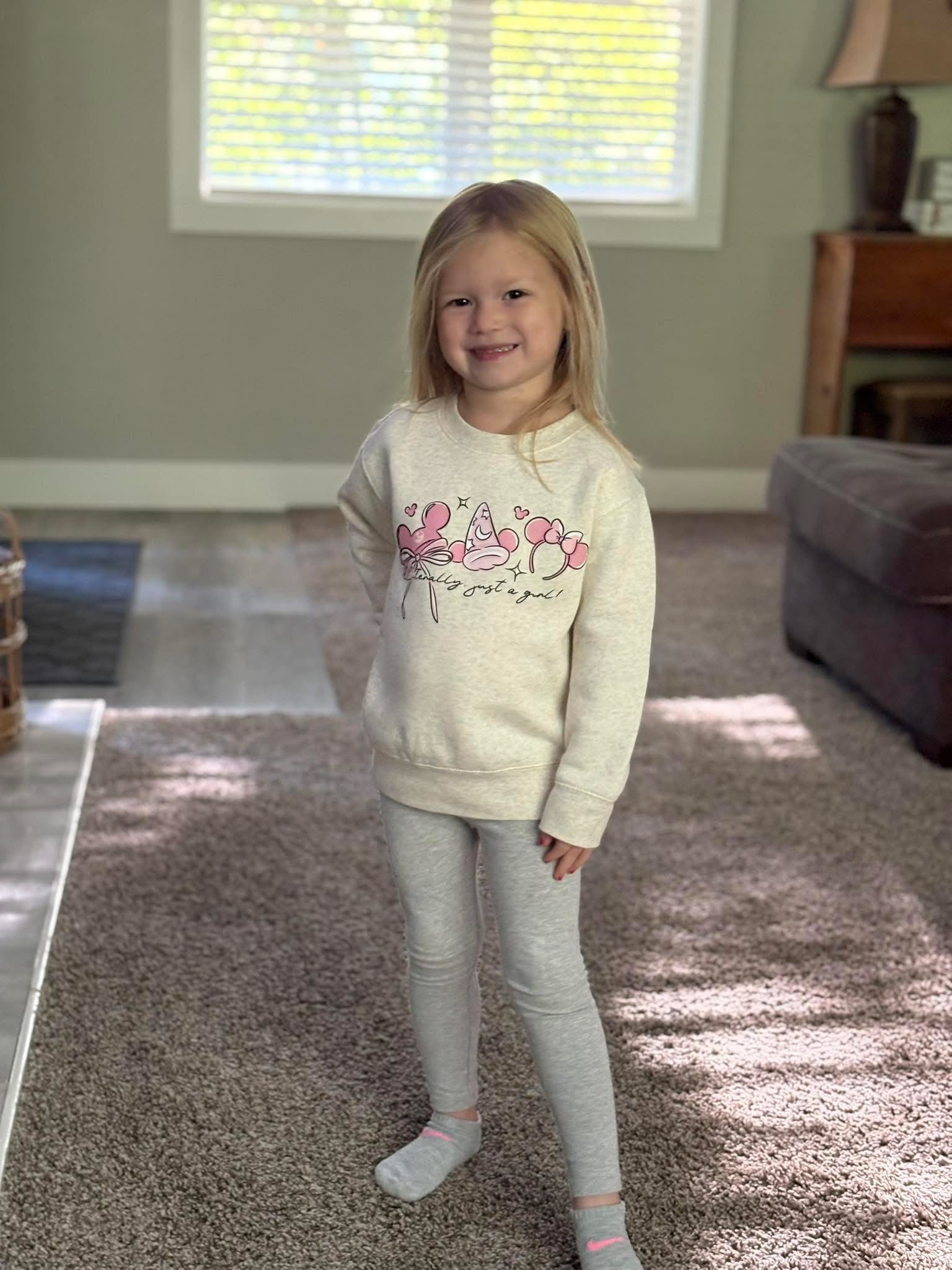 Literally Just A Girl | Kids Sweatshirt