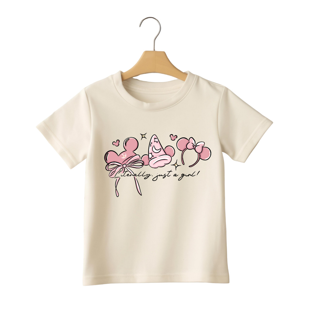 Literally Just A Girl | Kids T-Shirt