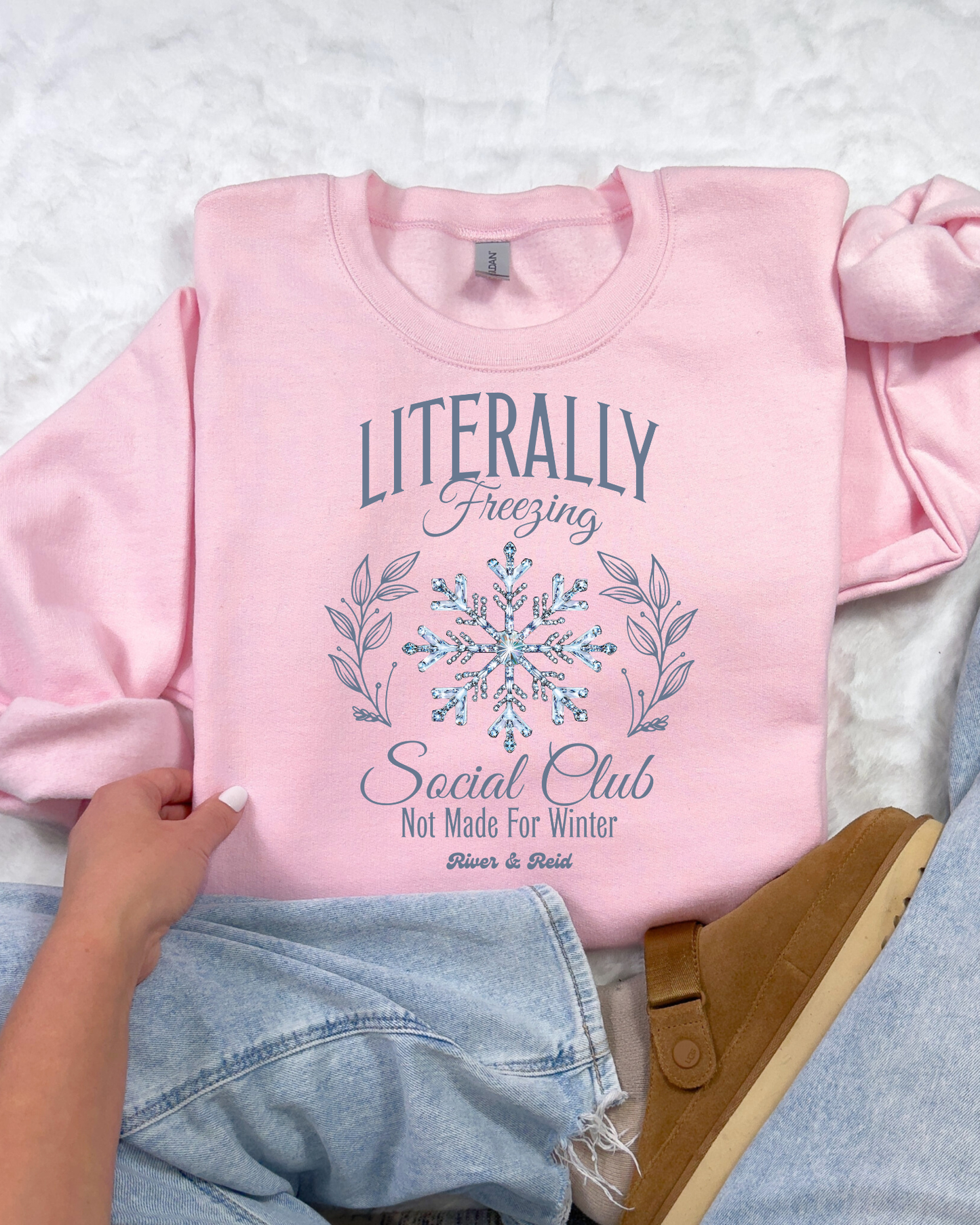 Literally Freezing Social Club | Sweatshirt