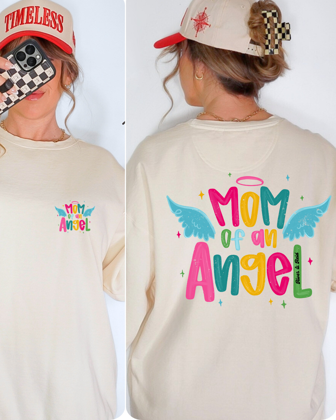 Mom Of An Angel| Sweatshirt