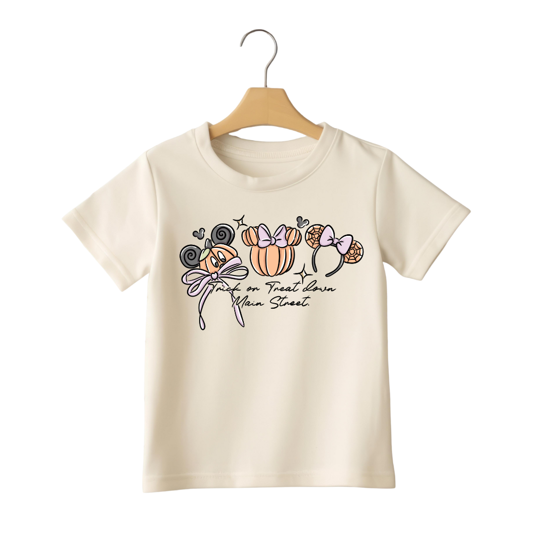 Iconic Mouse (Pumpkin) | Kids T-Shirt