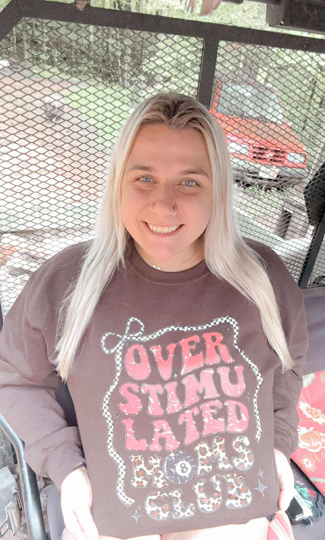 Overstimulated Moms Club | Sweatshirt