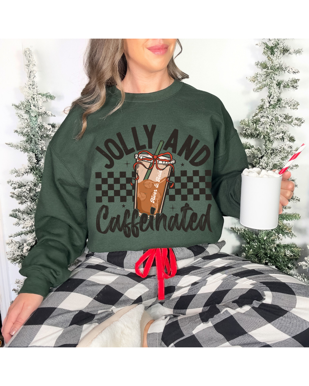 Jolly & Caffeinated | Sweatshirt