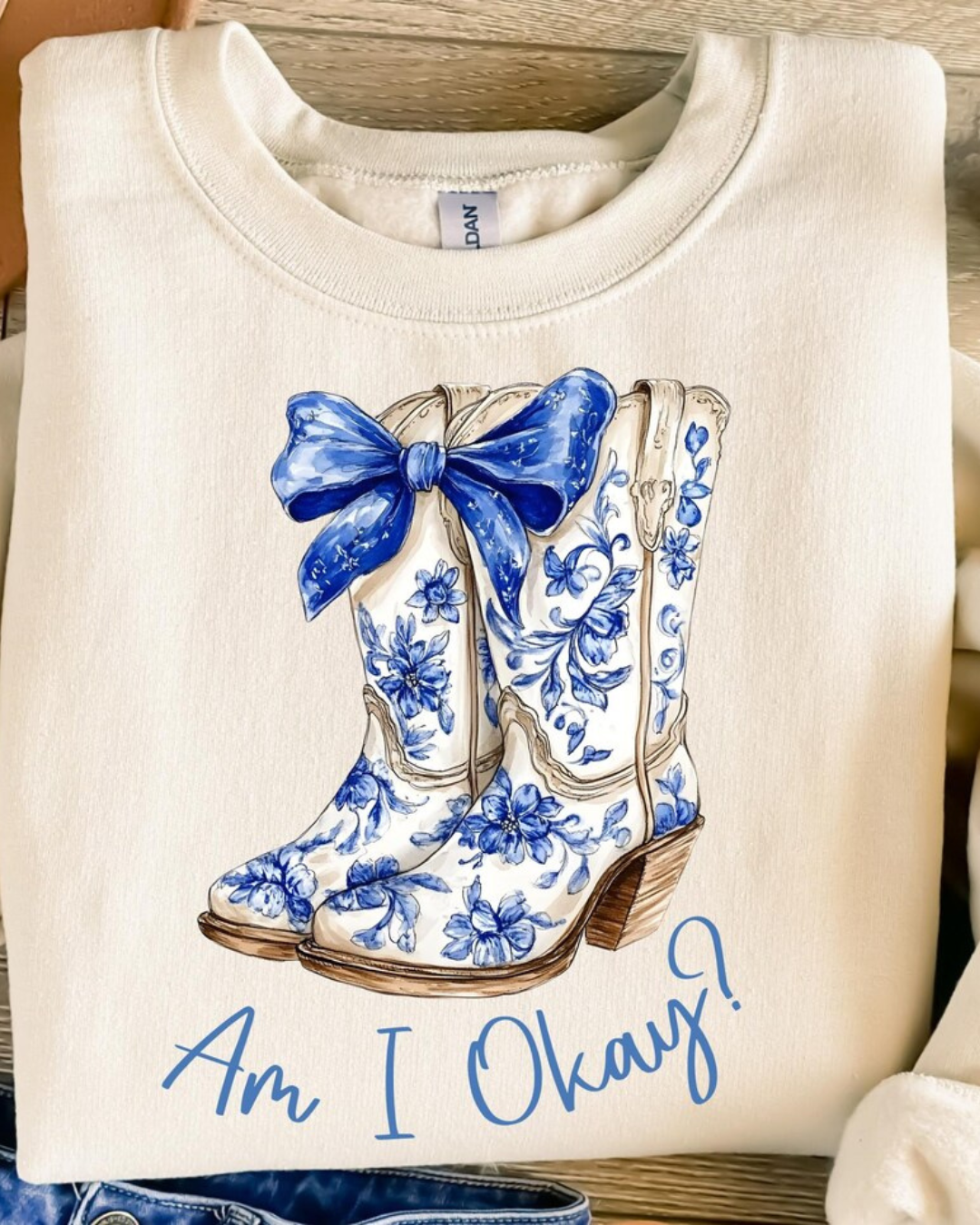 Am I Okay? Coquette Bows | Sweatshirt