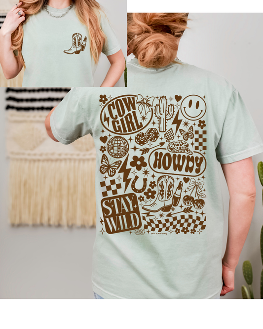 Cowgirl Doodle | T-Shirt