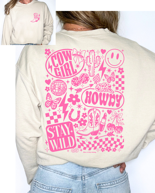 Cowgirl Doodle | Sweatshirt