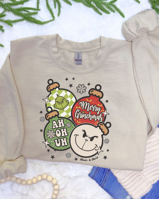 Grinch Ornaments | Sweatshirt