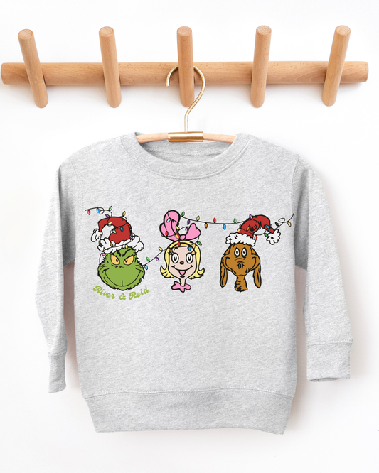 Grinch Characters | Toddler Sweatshirt