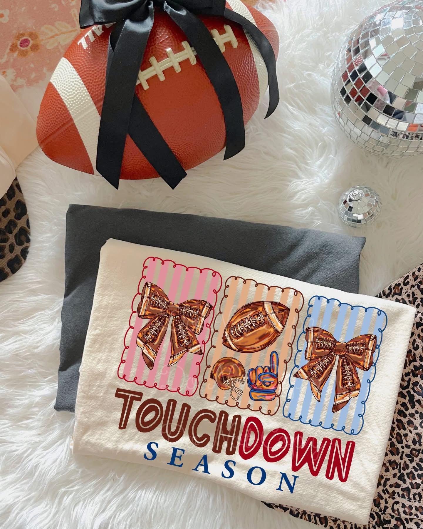 Painted Girly Touchdown