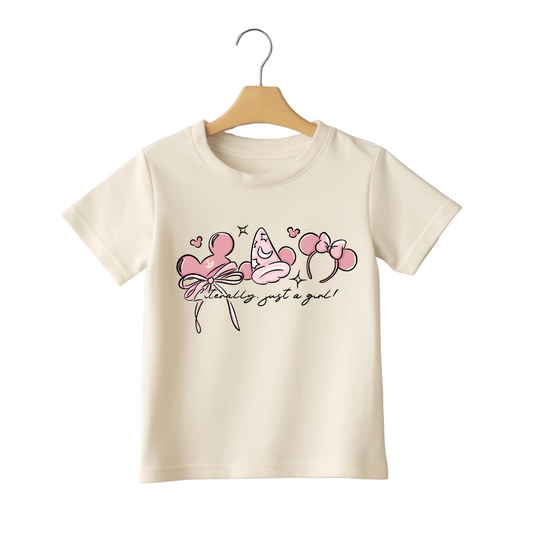 Literally Just A Girl | Kids T-Shirt
