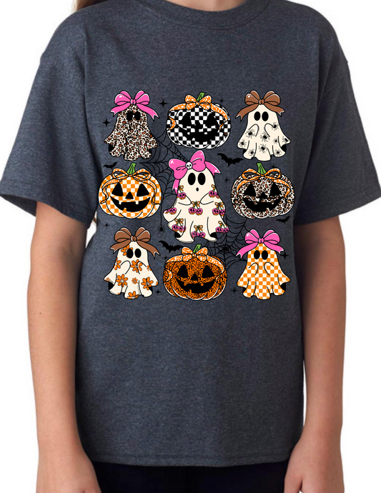Pumpkins & Ghosts | Youth T-Shirt