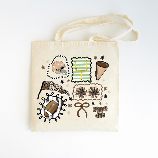 Go, Fight, Win Canvas Bag